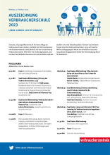 Auszeichnung Verbraucherschule 2023